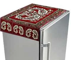 Cotton Peacock Fridge Top Cover (A Happy Home Product)